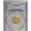 Image 3 : 1914 $2 1/2 MS64 PCGS