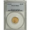 Image 3 : 1914-D $2 1/2 MS64 PCGS