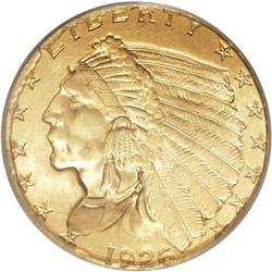 1926 $2 1/2 MS65 PCGS