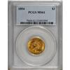 Image 3 : 1854 $3 MS61 PCGS