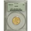 Image 3 : 1854-O $3 AU55 PCGS
