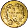 Image 2 : 1862 $3 MS63 PCGS