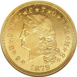 1879 $4 PR66 Cameo NGC