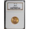 Image 3 : 1901 $5 MS67 NGC