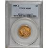 1909-D $5 MS63 PCGS