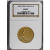 Image 1 : 1842 $10 Small Date AU53 NGC