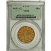 Image 3 : 1877-CC $10 VF25 PCGS