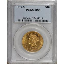 1879-S $10 MS61 PCGS