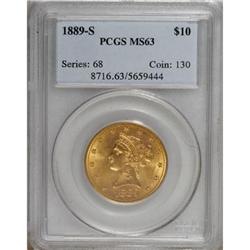 1889-S $10 MS63 PCGS