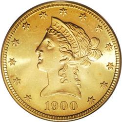 1900-S $10 MS64 PCGS