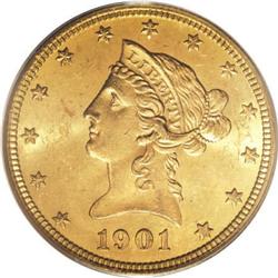 1901-O $10 MS63 PCGS
