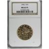 Image 1 : 1902 $10 MS62 Prooflike NGC