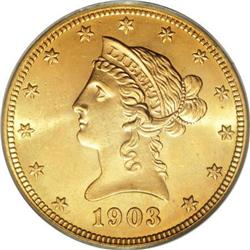 1903 $10 MS64 PCGS