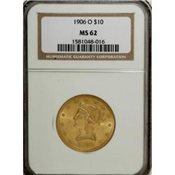 1906-O $10 MS62 NGC