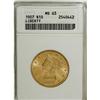 Image 1 : 1907 $10 MS63 ANACS