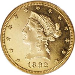 1892 $10 PR61 PCGS