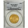1907 $10 No Periods MS62 PCGS