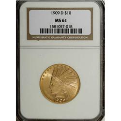 1909-D $10 MS61 NGC