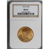 Image 1 : 1912 $10 MS62 NGC