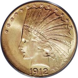 1912 $10 MS66 PCGS