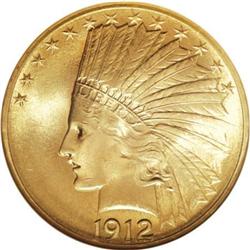 1912 $10 MS66 NGC