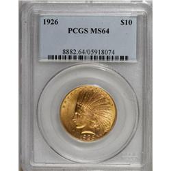 1926 $10 MS64 PCGS