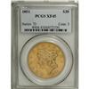 Image 1 : 1851 $20 XF45 PCGS