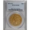 Image 3 : 1871-CC $20 XF45 PCGS
