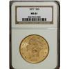 Image 1 : 1877 $20 MS61 NGC