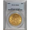 Image 1 : 1878 $20 MS62 PCGS