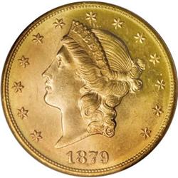 1879-S $20 MS64 PCGS
