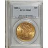 Image 3 : 1883-S $20 MS63 PCGS