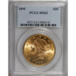 1895 $20 MS63 PCGS