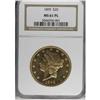 Image 1 : 1895 $20 MS61 Prooflike NGC