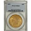 Image 1 : 1899 $20 MS64 PCGS
