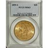 Image 1 : 1899-S $20 MS63 PCGS