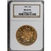 Image 1 : 1900 $20 MS63 Prooflike NGC