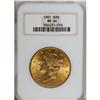 Image 1 : 1901 $20 MS64 NGC