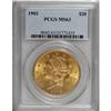 Image 1 : 1903 $20 MS63 PCGS