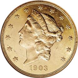 1903 $20 MS62 Prooflike NGC