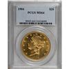 Image 1 : 1904 $20 MS64 PCGS