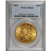 Image 1 : 1904 $20 MS64 PCGS