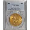 Image 1 : 1904 $20 MS64 PCGS