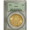 Image 1 : 1904 $20 MS64 PCGS