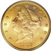 Image 1 : 1907-D $20 MS64 PCGS