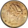 Image 1 : 1907-D $20 MS64 PCGS