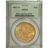 Image 3 : 1907-D $20 MS64 PCGS