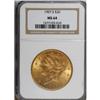 Image 3 : 1907-S $20 MS64 NGC