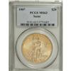 Image 1 : 1907 $20 Arabic Numerals MS63 PCGS
