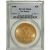 1908 $20 No Motto MS66 PCGS